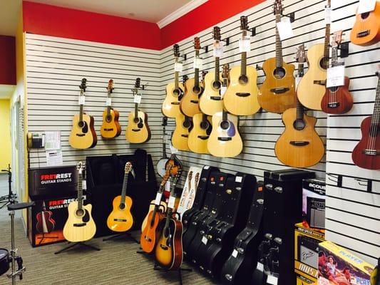 Guitar selection is meh...