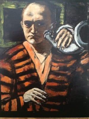 Max Beckmann  Self-Portrait with Horn 1938