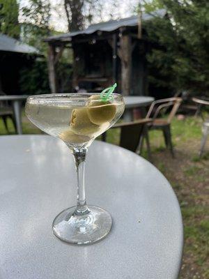 Martini by the shack