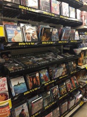 I was wondering where all the DVDs and CDs are being sold these days. I might've found them at the Dollar General!