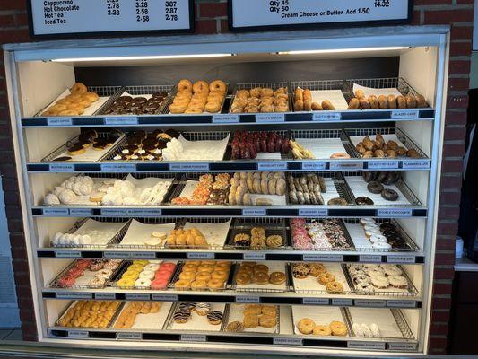 Amazing selection of doughnuts!