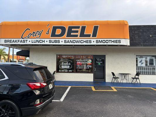 This unassuming exterior leads to a bagel paradise