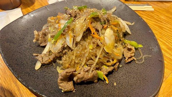 Beef japchae