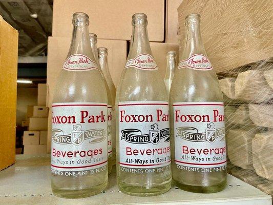 Old Foxon Park bottles