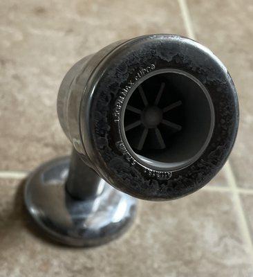 replaced shower heads. Way better than before. Please don't let it get like before again.