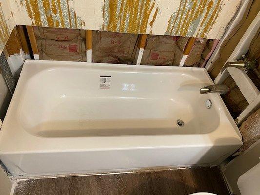 Tub installs made easy!