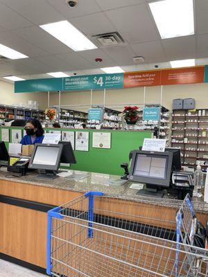 Pharmacy counter