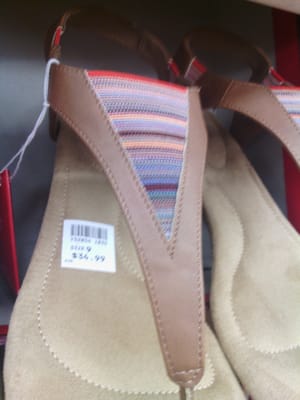 Since when are cheap sandals at Payless $34.99???