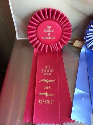 Best Chocolate Cookie Runner Up - The Festival of Chocolate 2012