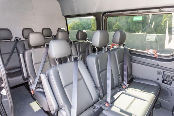 Bandago has 10, 12, and 15 Passenger vans for rent.