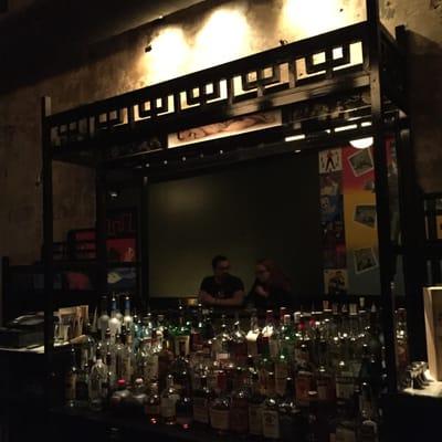 The bar