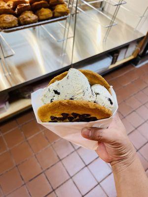 Cookie ice cream