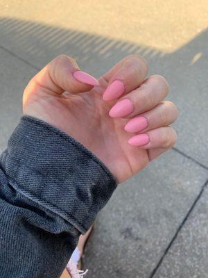 Matte pink