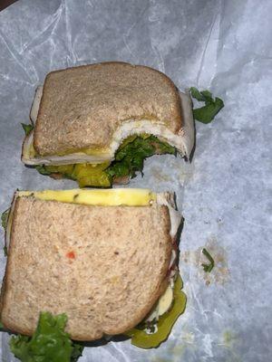 Turkey sandwich