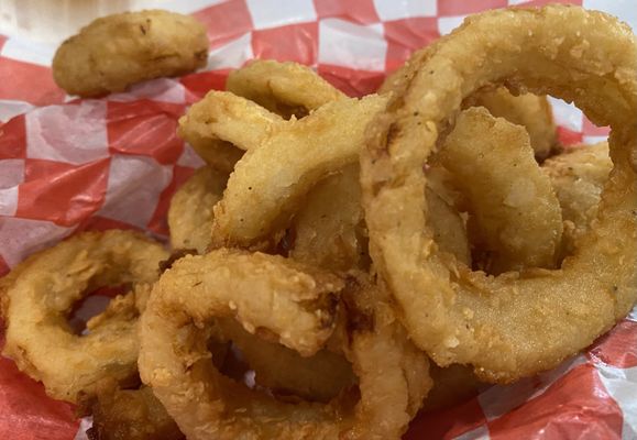 Onion Rings - plenty to share.