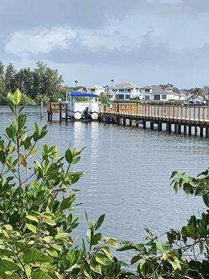 The ELC has a new pontoon dock