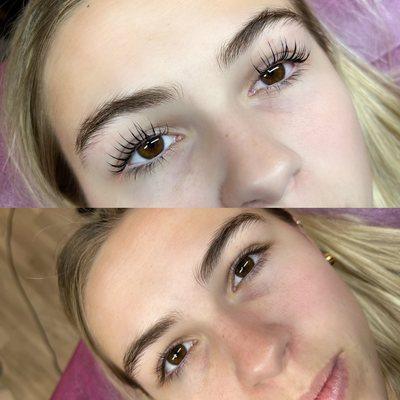 Lash lift + Tint