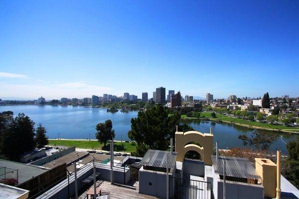 Rooftop Deck with view of Lake