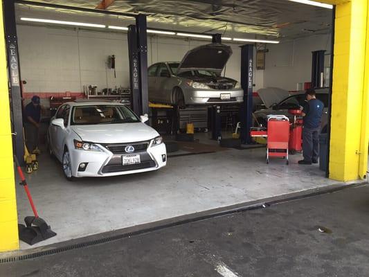 Best Toyota Lexus guys in LA, all techs former dealership guys!!!