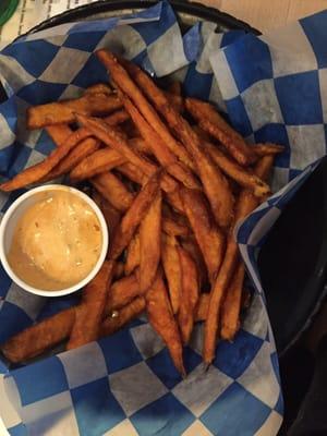 Sweet potato fries. So good