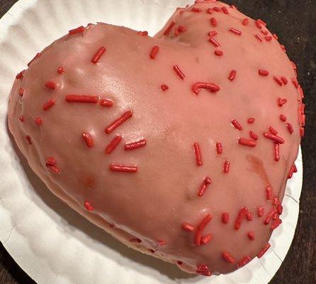 The sweetest heart donut . Pun intended.