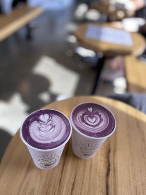 Manila/ube latte