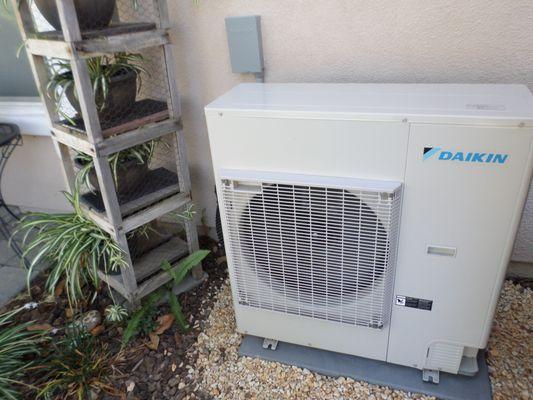 New Daikin Heat pump system