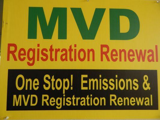 Re-register your car, too!