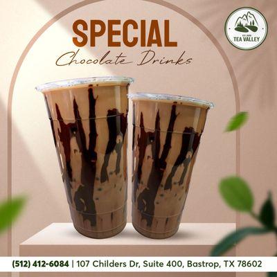 Experience pure indulgence with every sip of our chocolate milk tea!