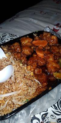 General TSO Chicken Dinner