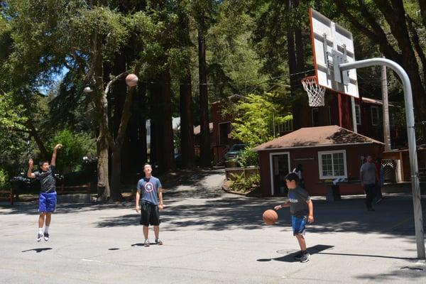 6.14.15 - Outdoor basketball court