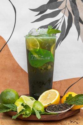 Thai Green Iced Lime Tea/暴打渣男柠檬茶