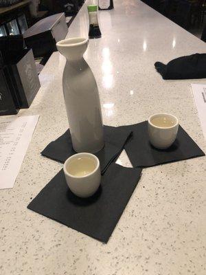 Hot sake -$9