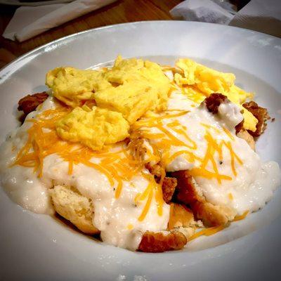 Chicken Biscuit & Gravy Bowl