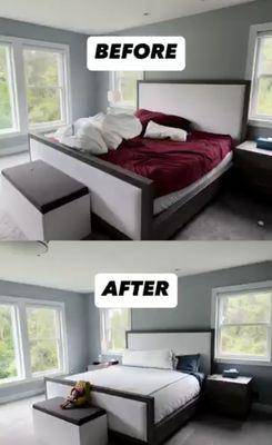 Transforming spaces, one clean at a time! Check out this amazing before & after.