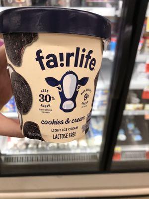 Lactose free ice cream