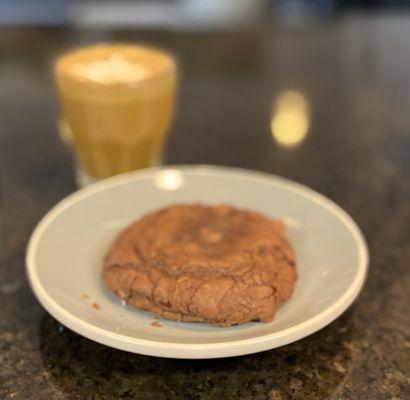 Triple chocolate espresso cookie