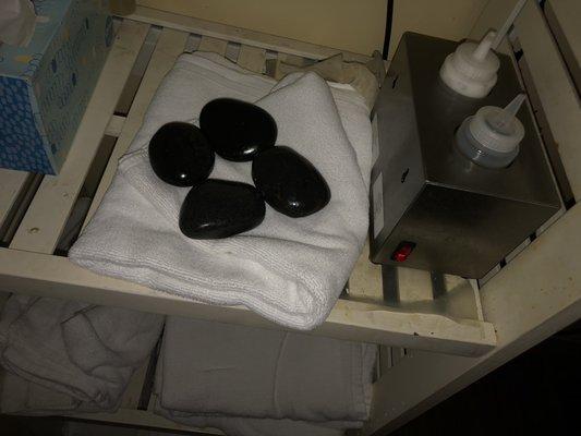 Hot Stones were Nice! Oh & the Oils Smells So Good!!