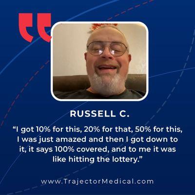 For the benefits you deserve, learn more at https://www.trajectormedical.com/