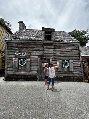 Oldest Wooden Schoolhouse in America's oldest city.