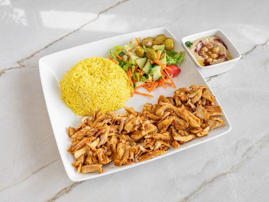 Chicken Shawarma Plate