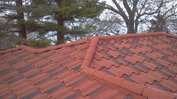 Decra Tile Villa metal roofing system