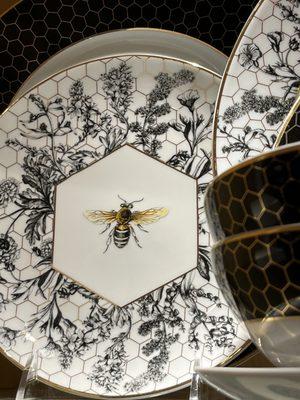 Bee happy when you buy this dishware!