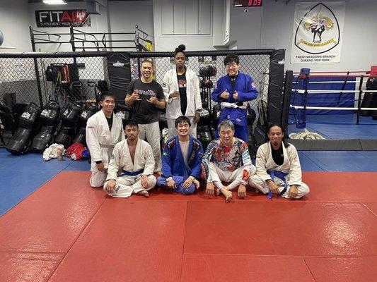 After BJJ Gi class photo