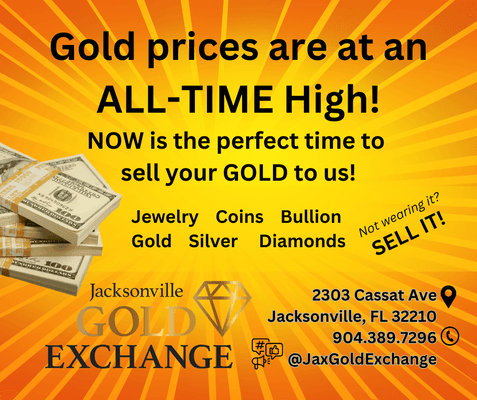 Gold Prices are at an ALL-TIME High!