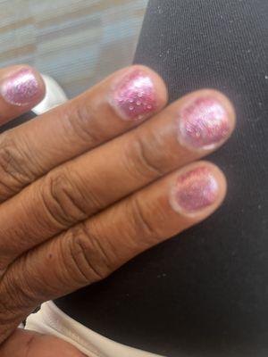 Horrible nail salon