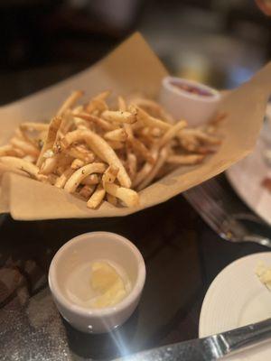 truffle garlic fries