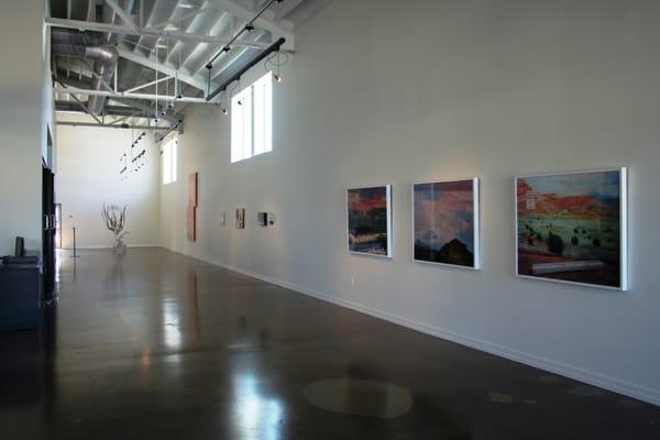 Install shot of group exhibit "New Work/New Space" (June-July 2013)