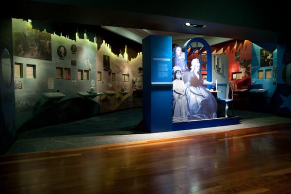 Interactive galleries at the Commonwealth Museum