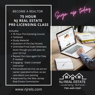 NJ Real Estate Licensing School